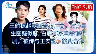 Wang Hedi and Zhao Lusi co-produced an advertisement, the woman's birth chart is suspected to be fat