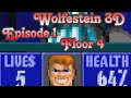 Wolfenstein 3D Episode 1 Floor 4