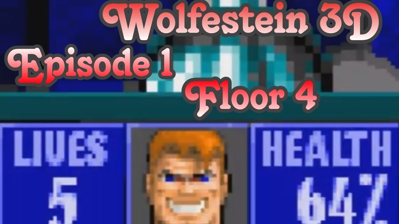 Wolfenstein 3D Episode 1 Floor 4 - YouTube