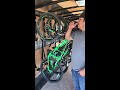 using steadyrack to transport bikes in a trailer.