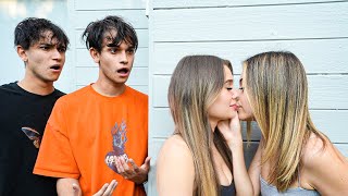 We CAUGHT Our Girlfriends KISSING!