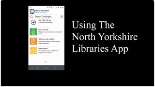 How to use the library app.