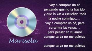 Letra - Voy a Comprar un Cd - Marisela