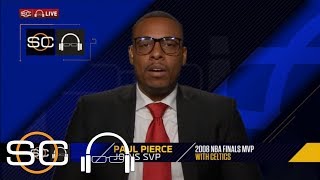 Paul Pierce on LeBron: 'When his back is against the wall, he's gonna step up' | SC with SVP | ESPN