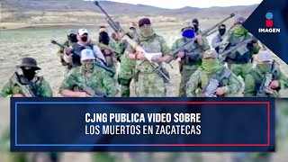 CJNG publica video sobre los muertos en Zacatecas | Noticias con Ciro Gómez Leyva