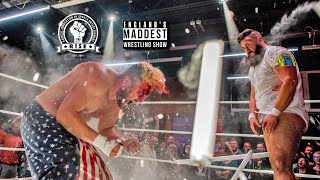 Full Deathmatch: Big F'n Joe vs Darko (2018) RISE Hardcore Title.