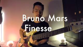 Bruno Mars - Finesse (Slap Bass cover by Tom Wong)