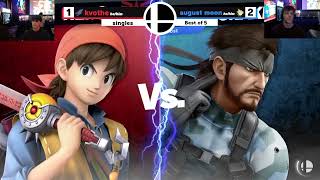 kvothe (Hero/Ridley) vs august moon (Cloud/Snake) | Smash Down 20