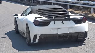 【大黒PA】スーパーカー加速サウンド／Supercars sound in Japan. Aventador, Mansory458, Huracan, LB650S, more‼️