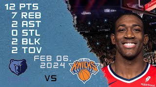 Trey Jemison player Full Highlights vs KNICKS NBA Regular season game 06-02-2024