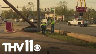 Little Rock tornado update: A look at what the city looks like Sunday morning