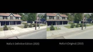 Death of Tommy Angelo - Mafia II VS Mafia II: Definitive Edition Comparsion