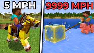 I Tested Minecraft’s Most ILLEGAL Traveling Methods