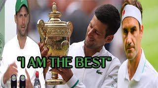 Djokovic Wins Wimbledon 2021, talks GOAT debate & Olympics DOUBT | Federer congratulates