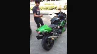 ZX14R, Akrapovic Exhaust Test