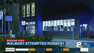 Manatee Co Deputies search for attempted armed robbery suspect at Bradenton Walmart, store manager s