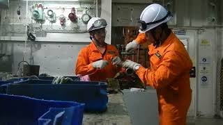 Seafarer's Life: Fire Hydrant Repair with 3rd Officer
