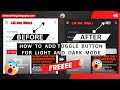 How To Make Website DARK MODE | Dark Theme Website Design Using HTML, CSS & JS