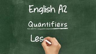 A2 Lesson 17 Quantifiers