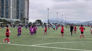 荃灣13B(紫) vs MLFA(紅)，(Part 2)，賽馬會幼苗足球比賽 2024-25 (U12 Division 3)