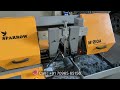 210mm Fully Automatic Bandsaw Machine with Servo Motor Feeding System And LMGS