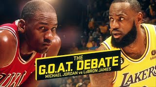 The NBA GOAT Debate 🐐 Michael Jordan vs. LeBron James | #Greeny