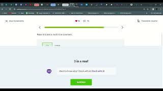07 Java Comments | Introduction to Java | Sololearn