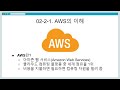 dh교육 시각적인문학 2강 2. aws 입문