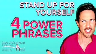 4 Power Phrases for Work: How to stand up for yourself | Professional communication training