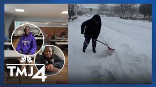 Blizzard slams Sheboygan; warming center offers shelter to dozens