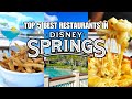 5 BEST Restaurants in Disney Springs | Walt Disney World