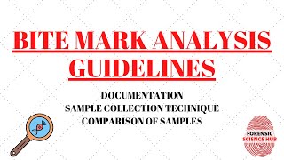 Bite mark analysis | Forensic odontology | UGC NET Forensic science