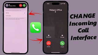 How To Change Incoming Call Interface On iPhone (Banner / Full Screen)