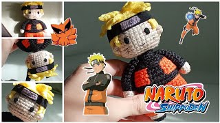 Tutorial Amigurumi de Naruto crochet (piernas y bandana) parte 3