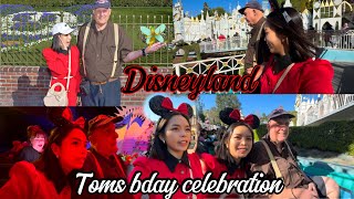 TOM’S BIRTHDAY CELEBRATION AT DISNEYLAND IN CALIFORNIA 🧚🏰PART 1 | Tom and Inday