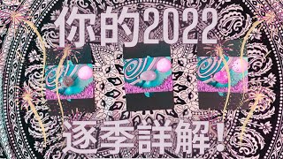 你的2022🎉逐季詳解🔮塔羅。神諭卡。魔法字母磚