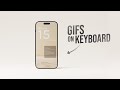 How to Get Gifs on iPhone Keyboard (tutorial)