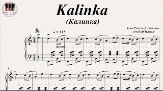 Kalinka (Калинка) - Ivan Petrovich Larionov, Piano