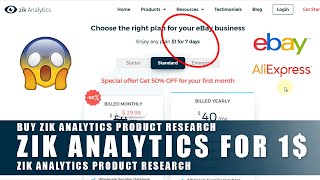 Buy Zik Analytics Product Research Software And Setup For Dropshipping
