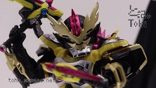 S.H.Figuarts Kamen Rider LAZER / 仮面ライダーレーザー チャンバラ\u0026プロトスポーツバイク display