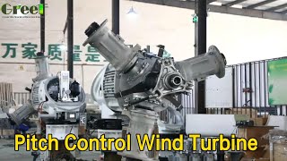 Solar Hybrid Pitch Control Wind Turbine Small 20KW For Electricity Generation