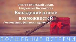 Наталья Кортикова Энергетический Сеанс Вхождение в поле возможностей