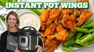 Instant Pot Chicken Wings: The Most TENDER Wings EVER!!
