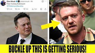 Elon Musk DEMANDS Tommy Robinson Release In SCATHING NEW RANT!