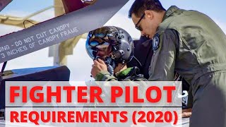 Real Fighter Pilot Walks You Through the REQUIREMENTS to Become a Fighter Pilot (2020)