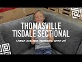 Thomasville Tisdale Sectional from Costco thoughts and review