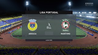 Arouca vs Marítimo - 14 Feb 22 - 🇵🇹 Liga Portugal 2021/2022 Gameplay