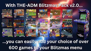 How to add, remove and sort games in THE ADM Blitzmas Pack V2.0 - Easily Customisable Edition