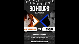 31.12.2022 | 30h of Techno B2B with  @bucky8988  Part 3 / 3