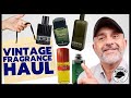 $1500 VINTAGE PERFUME HAUL | Amazing Rare Discontinued Scents